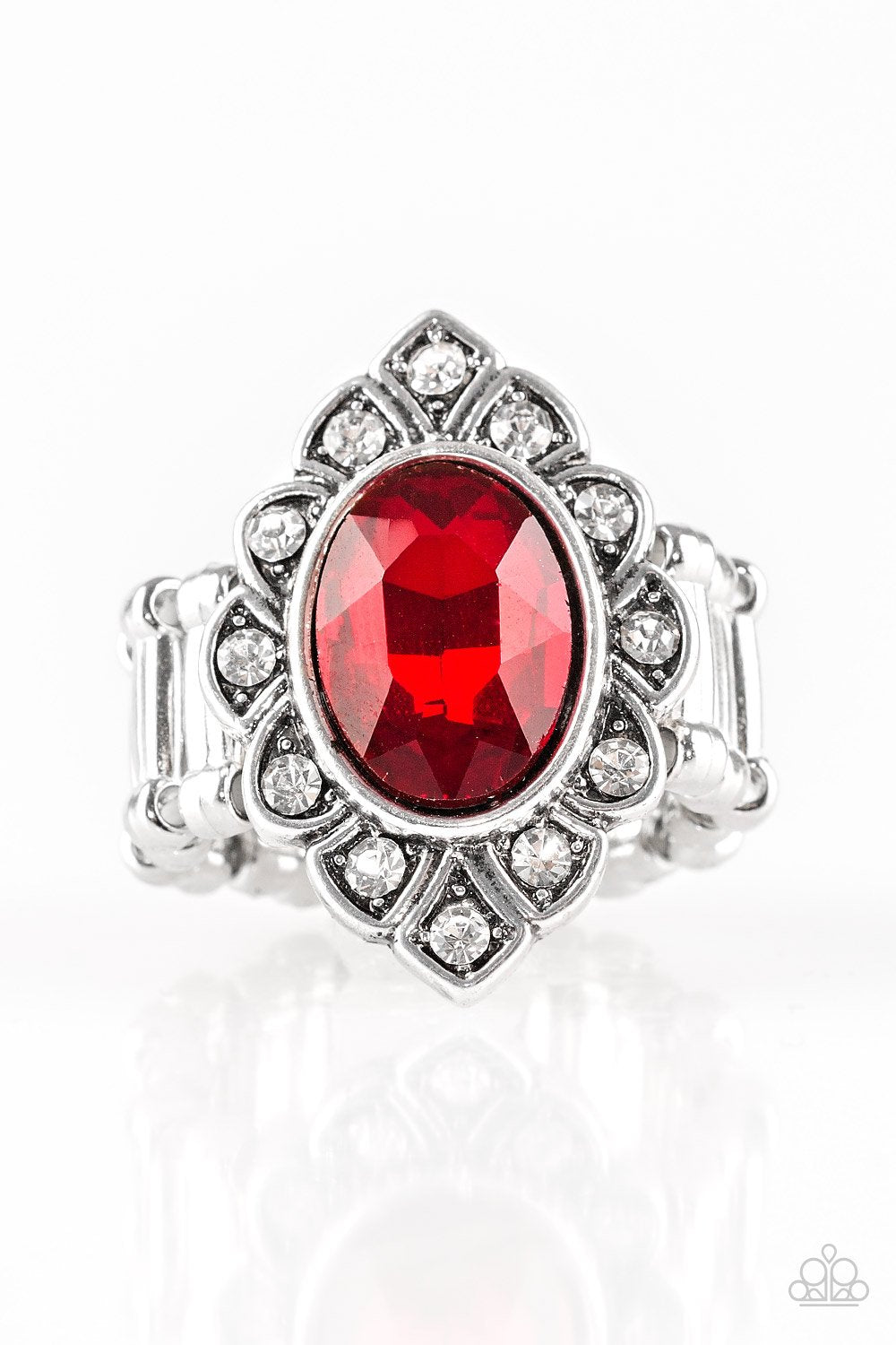 Paparazzi Ring ~ Power Behind The Throne - Red