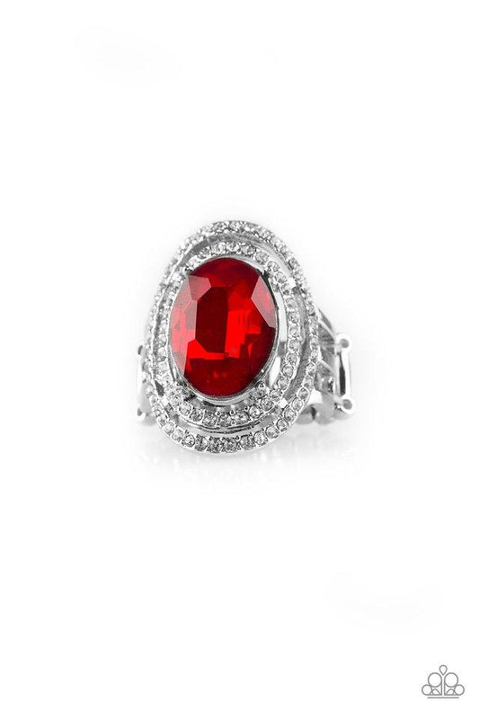 Anillo Paparazzi ~ Haciendo Historia - Rojo