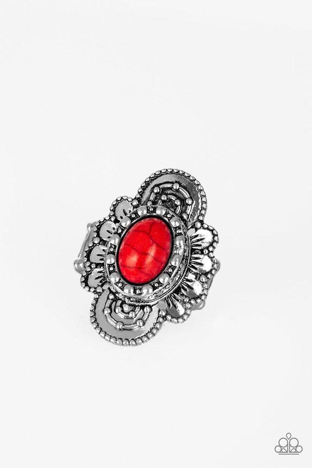 Paparazzi Ring ~ Basic Element - Red