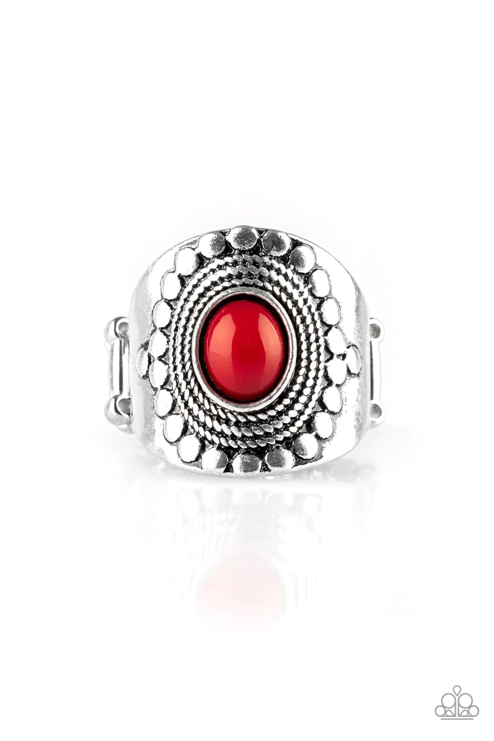 Paparazzi Ring ~ ZEN To One - Red