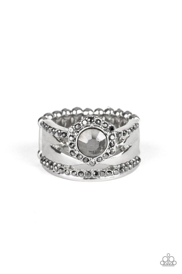 Anillo Paparazzi ~ Modern Maven - Plata