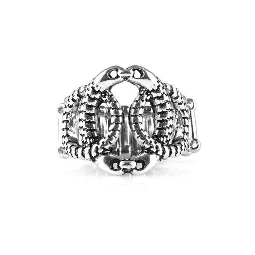 Paparazzi Ring ~ TRIO de Janeiro - Silver