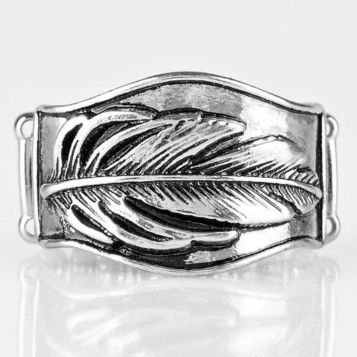 Paparazzi Ring ~ Fly Home - Silver