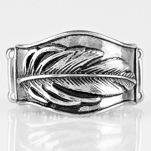 Anillo Paparazzi ~ Fly Home - Plata