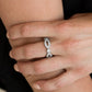 Extra Side Of Elegance - White - Paparazzi Ring Image