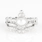 Timeless Tiaras - White - Paparazzi Ring Image