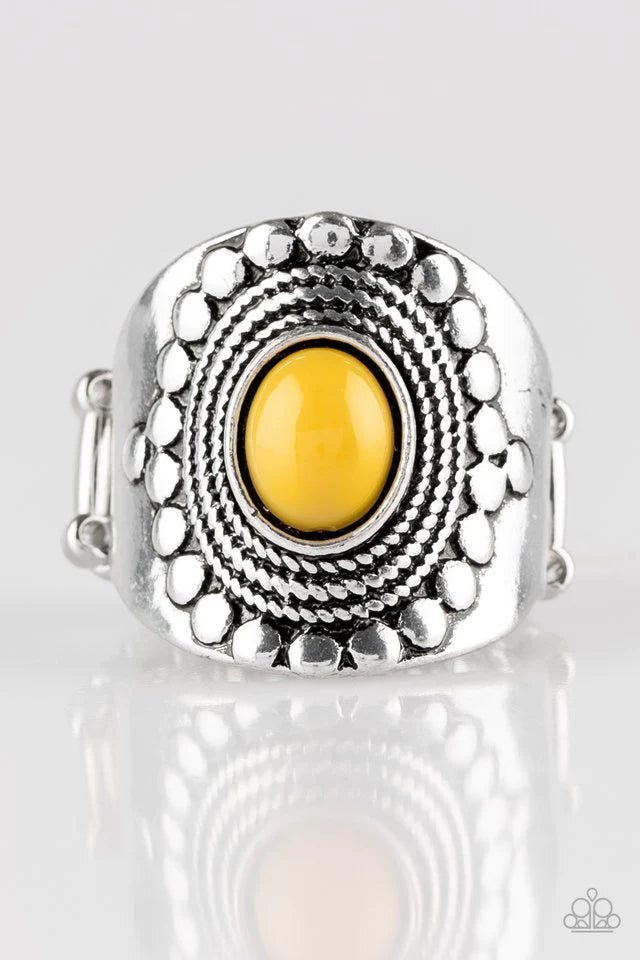 Paparazzi Ring ~ ZEN To One - Yellow