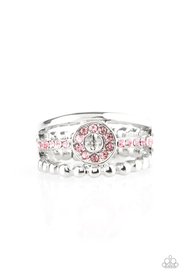 Paparazzi Ring ~ Cost of Living - Pink