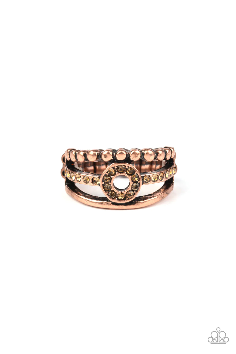 Paparazzi Ring ~ Cost of Living - Copper