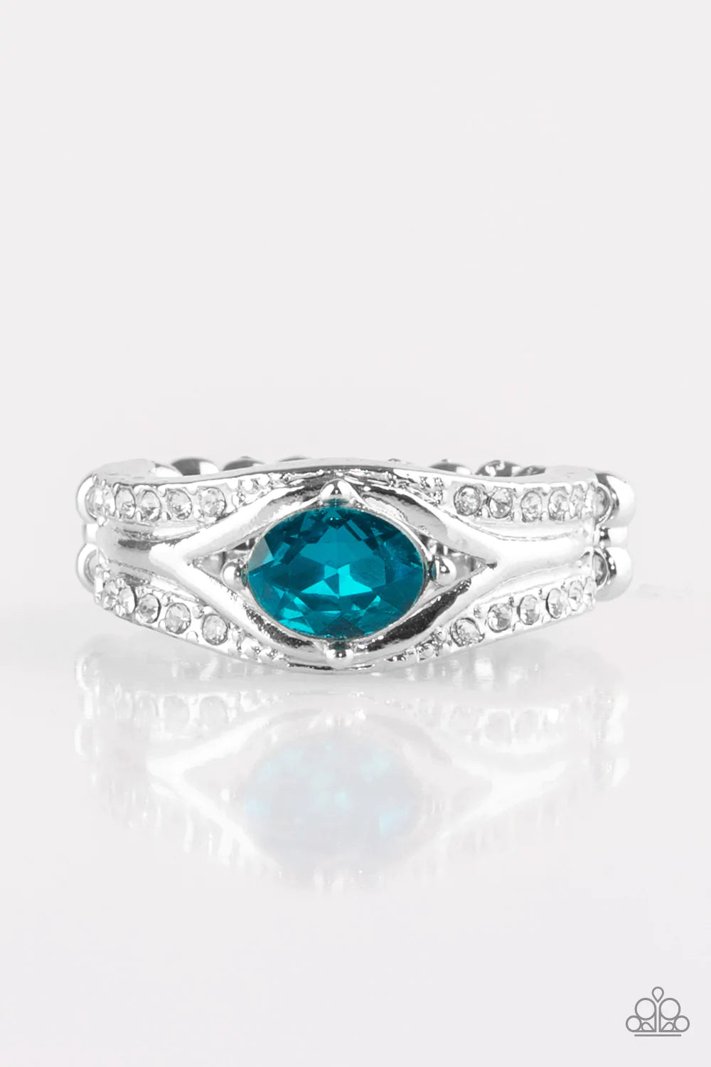 Anillo de paparazzi ~ The Insider - Azul