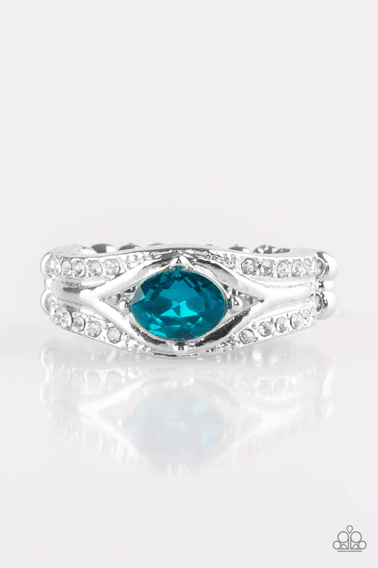 Anillo de paparazzi ~ The Insider - Azul