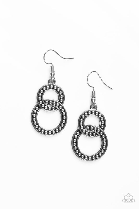 Paparazzi Earring ~ Perfect ZEN - Silver