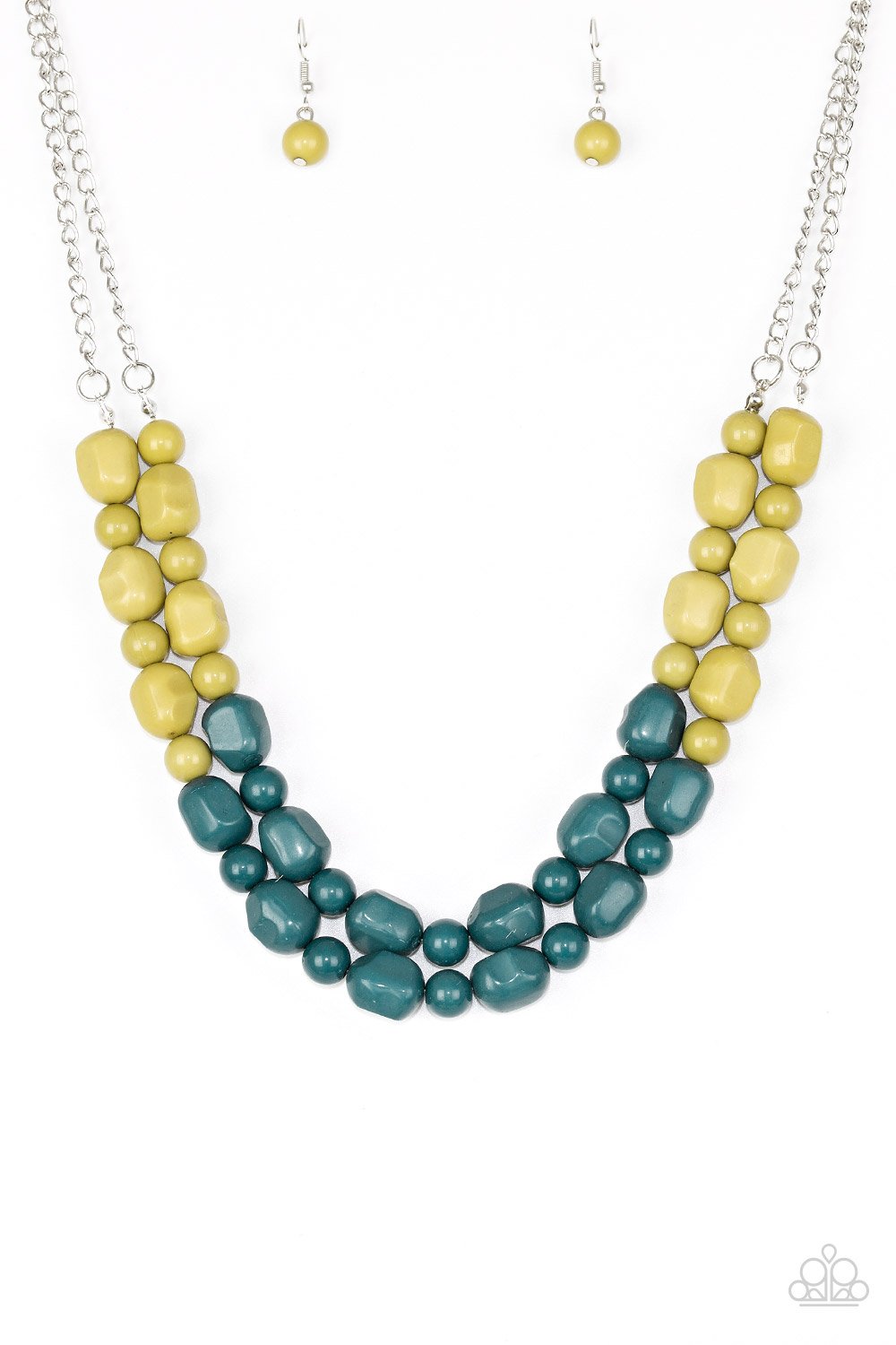 Paparazzi Necklace ~ Island Excursion - Green