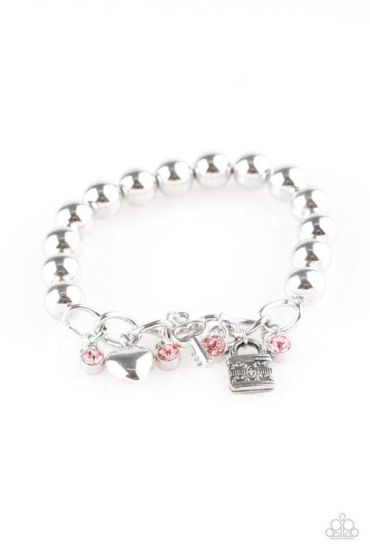 Pulsera Paparazzi ~ Feelin Flirtatious - Rosa