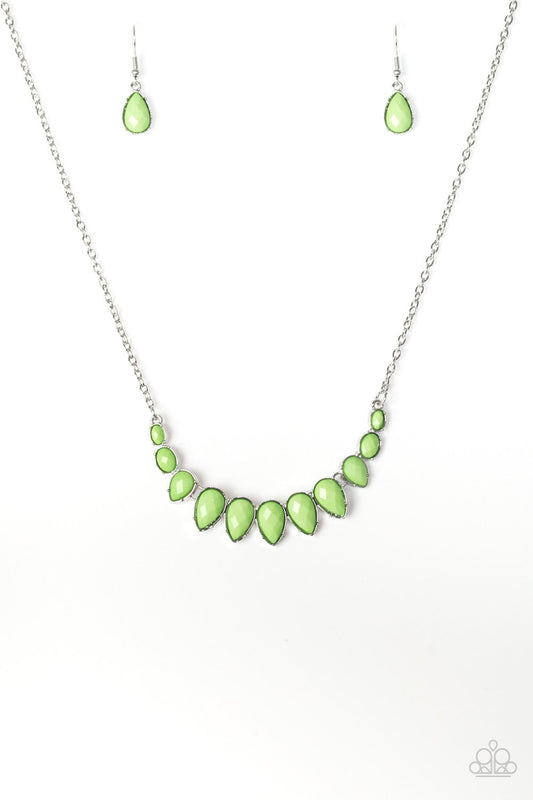 Paparazzi Necklace ~ Maui Majesty - Green