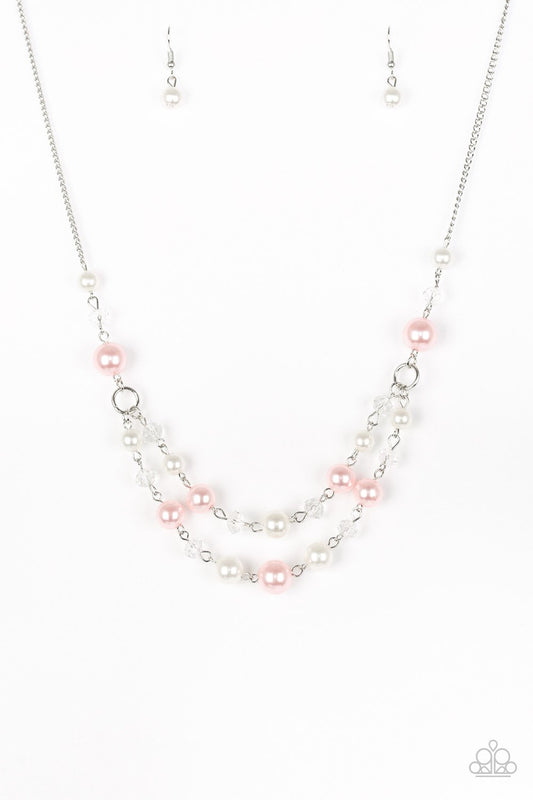 Paparazzi Necklace ~ The Princess BRIDESMAID - Pink