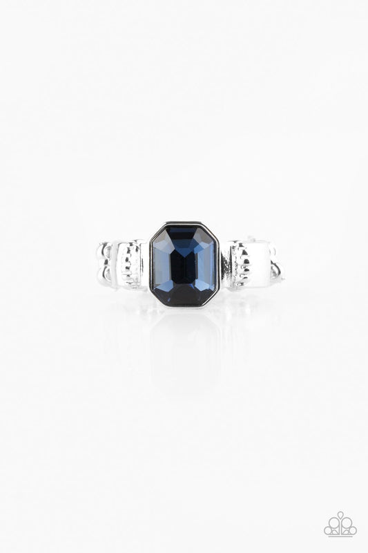 Anillo Paparazzi ~ Regal Relic - Azul