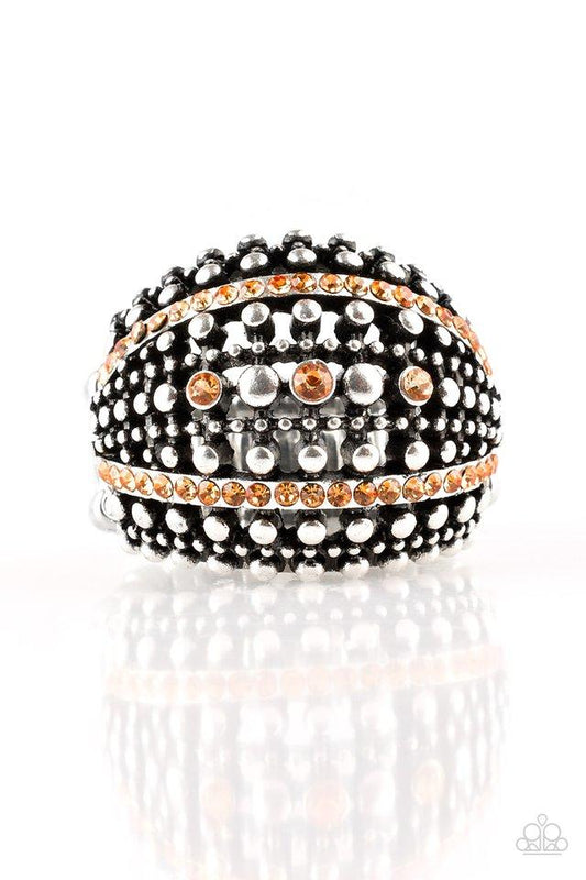 Paparazzi Ring ~ Up In ARMOR - Orange