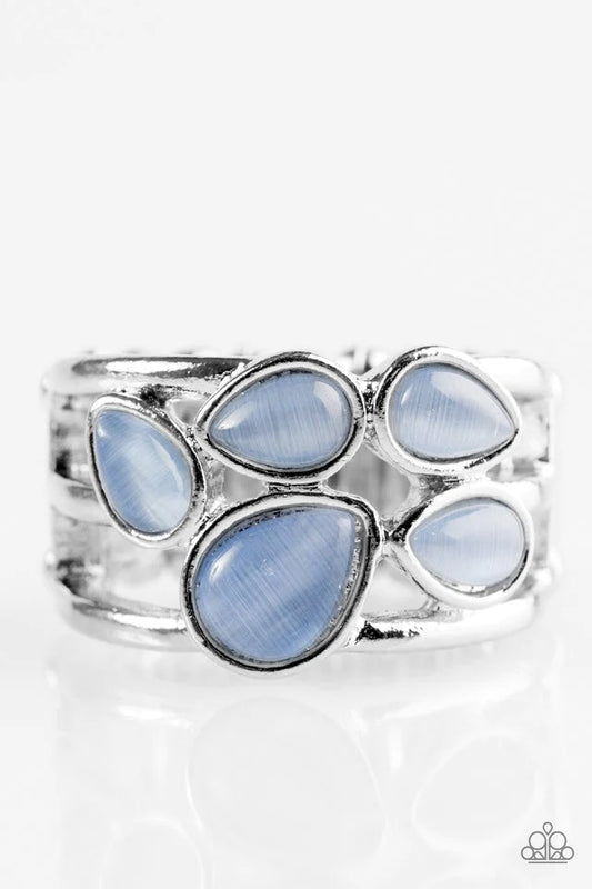 Anillo Paparazzi ~ Brillo de ensueño - Azul