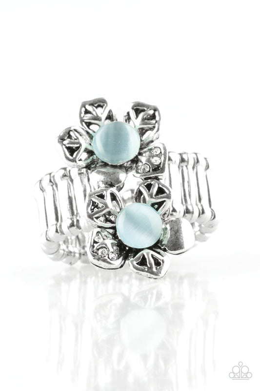 Paparazzi Ring ~ Magnolia Mansions - Blue