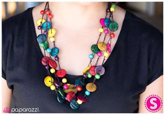 Paparazzi Necklace ~ Of Your Own AcCORD - Multi