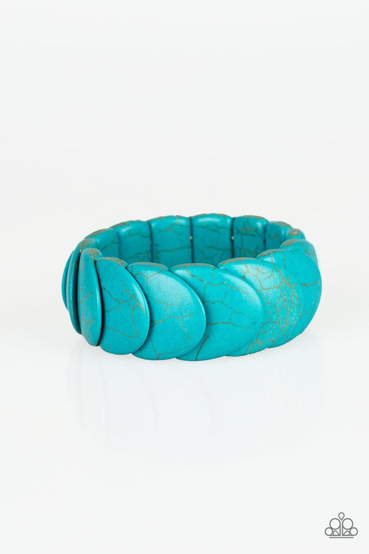 Paparazzi Bracelet ~ Nomadic Nature - Blue