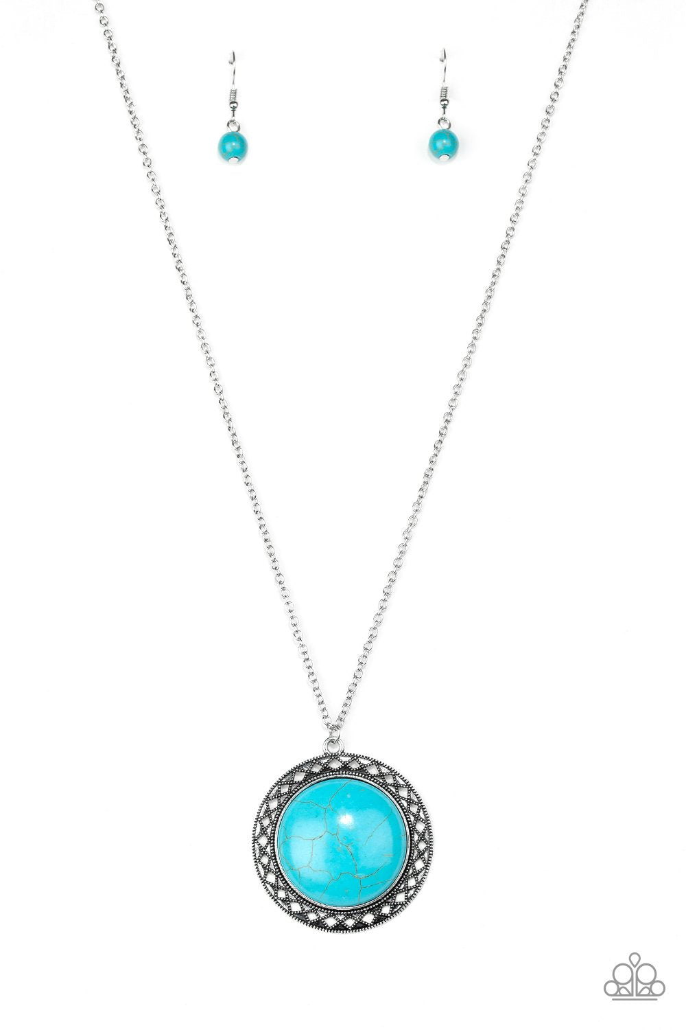 Paparazzi Necklace ~ Run Out Of RODEO - Blue