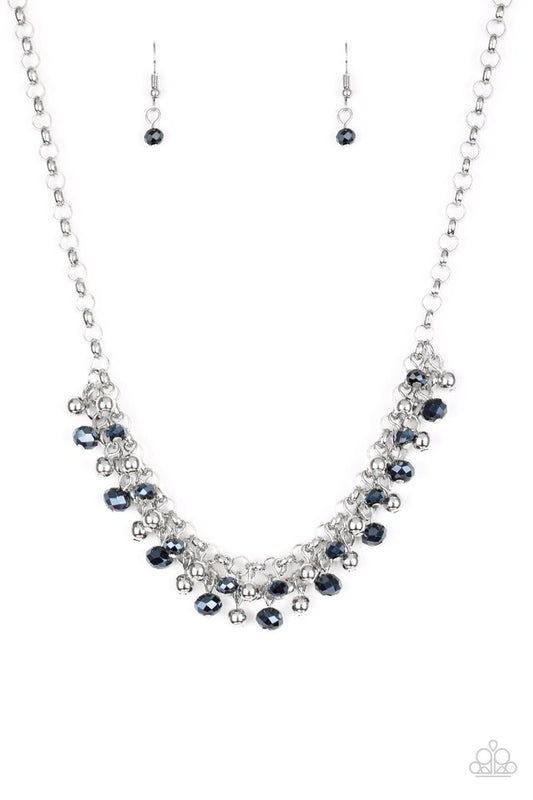 Trust Fund Baby - Blue - Paparazzi Necklace Image