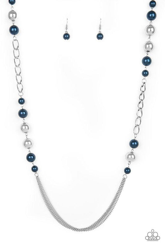 Paparazzi Necklace ~ Uptown Talker - Blue