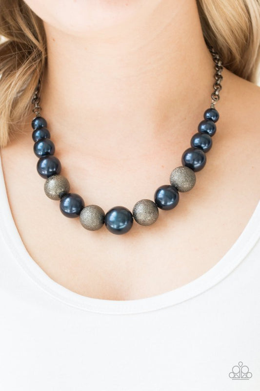 Color Me CEO - Blue - Paparazzi Necklace Image