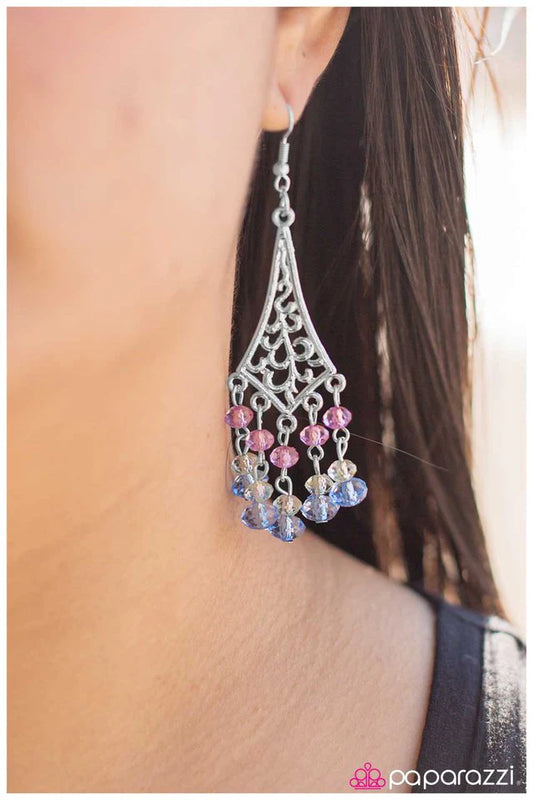 Paparazzi Earring ~ Feeling Flirty - Multi