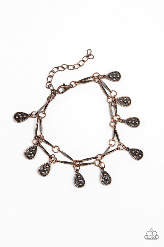 Gypsy Glee - Copper - Paparazzi Bracelet Image