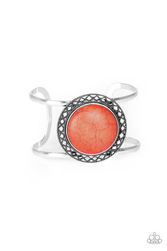 RODEO Rage - Orange - Paparazzi Bracelet Image