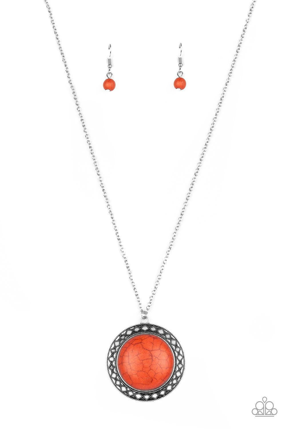 Paparazzi Necklace ~ Run Out Of RODEO - Orange