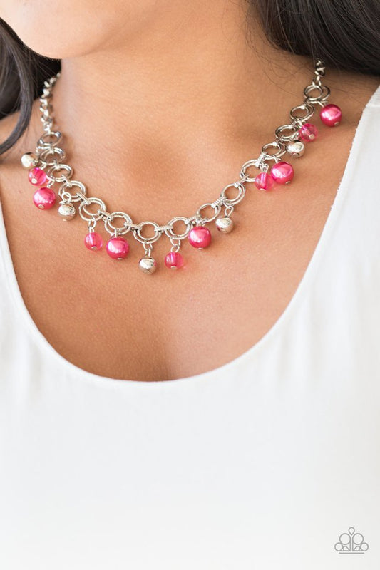 Fiercely Fancy - Pink - Paparazzi Necklace Image