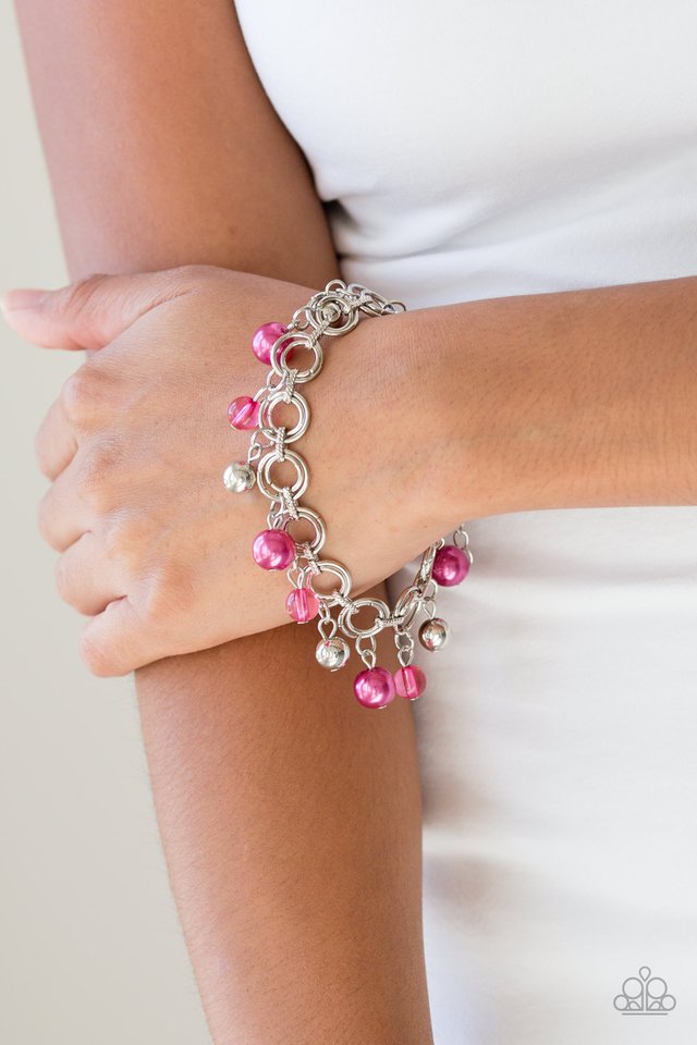Fancy Fascination - Pink - Paparazzi Bracelet Image