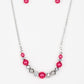 The Big-Leaguer - Pink - Paparazzi Necklace Image