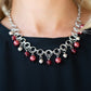 Fiercely Fancy - Red - Paparazzi Necklace Image