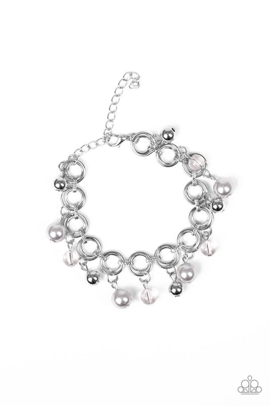 Fancy Fascination - Silver - Paparazzi Bracelet Image