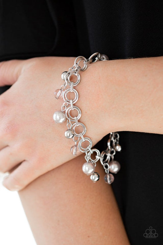 Fancy Fascination - Silver - Paparazzi Bracelet Image