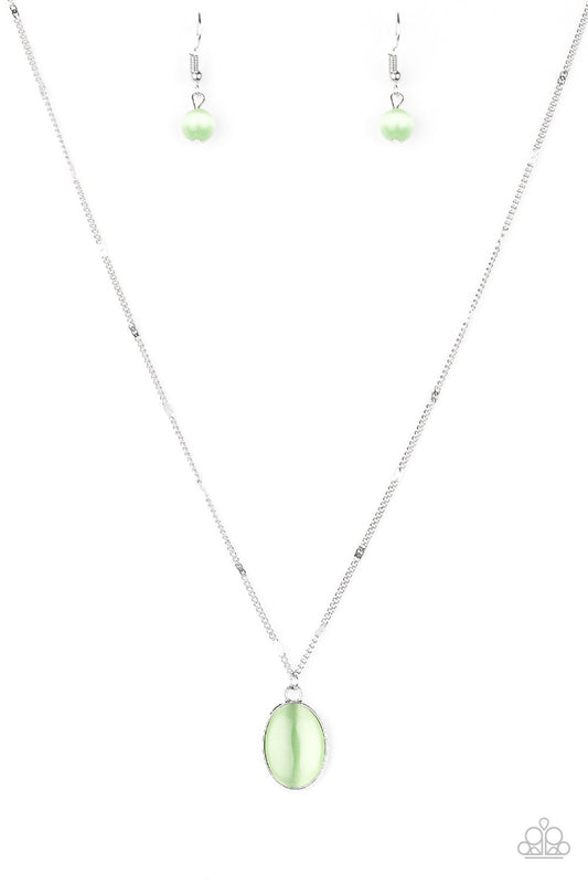 Paparazzi Necklace ~ Summer Cool - Green