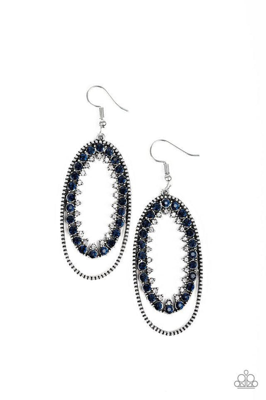 Paparazzi Earring ~ Marry Into Money - Blue