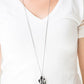 Fiercely Fall - Black - Paparazzi Necklace Image