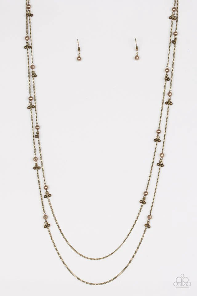 Paparazzi Necklace ~ Ultrawealthy - Brass