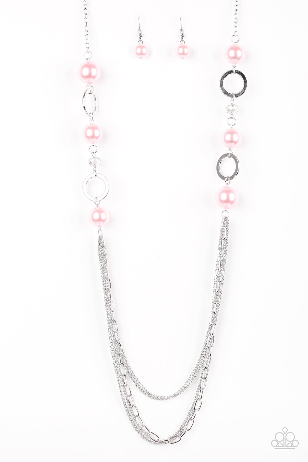 Paparazzi Necklace ~ Its About SHOWTIME! - Pink