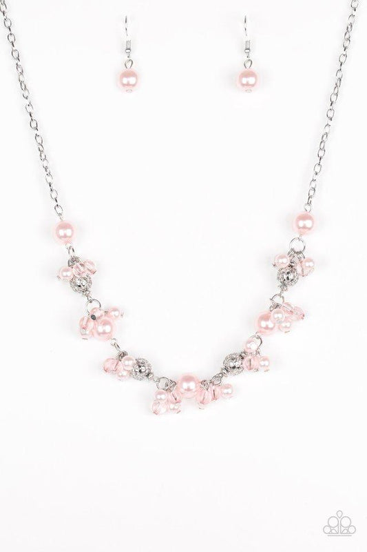 Paparazzi Necklace ~ Weekday Wedding - Pink