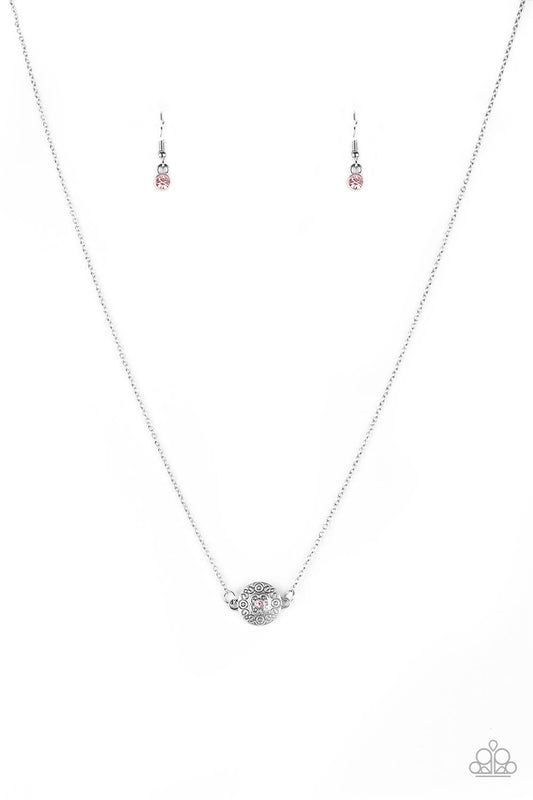 Paparazzi Necklace ~ Pristinely Pasadena - Pink