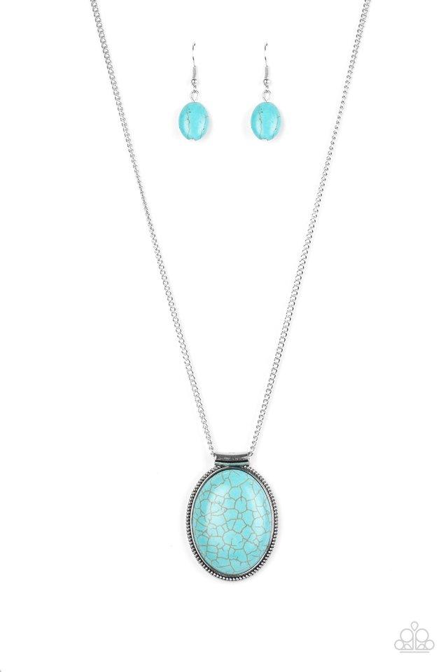 Paparazzi Necklace ~ Southwest Showdown - Blue