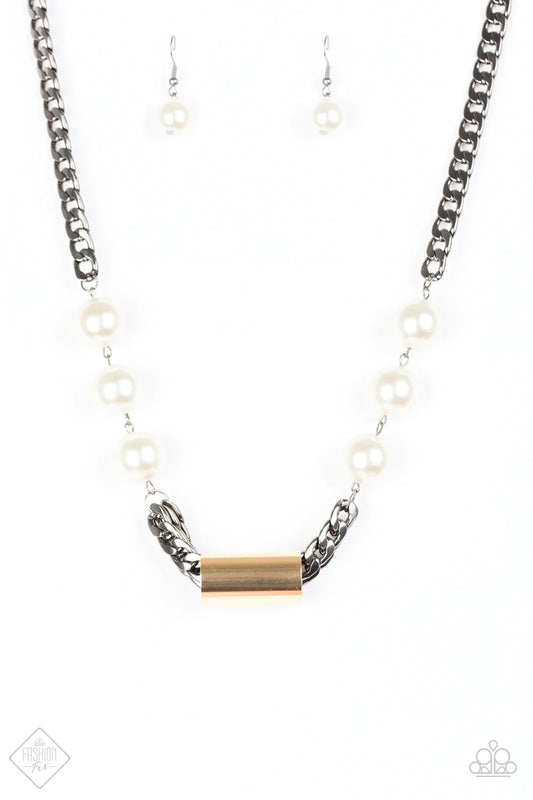 Paparazzi Necklace ~ All About Attitude  - Black