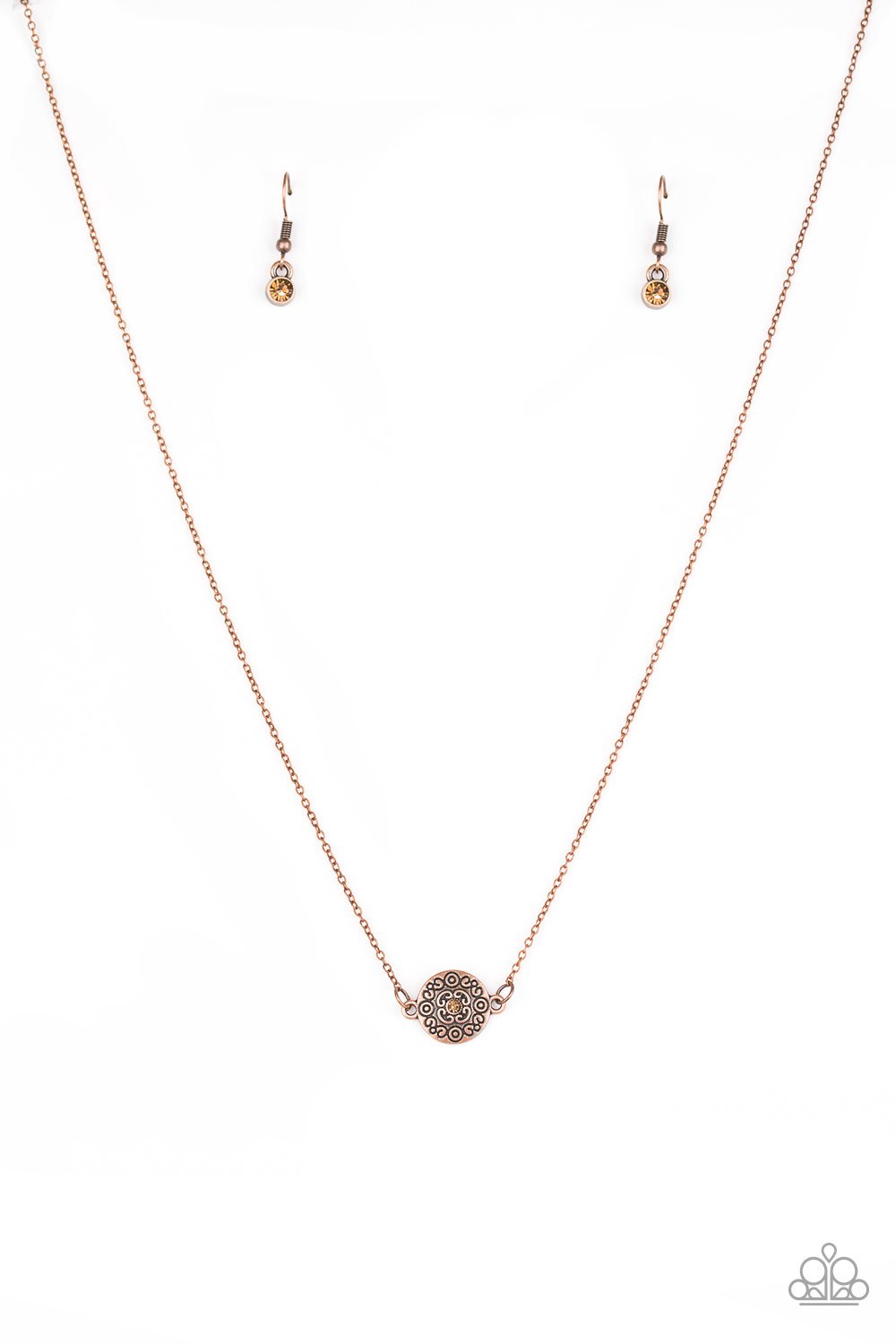 Paparazzi Necklace ~ Pristinely Pasadena - Copper